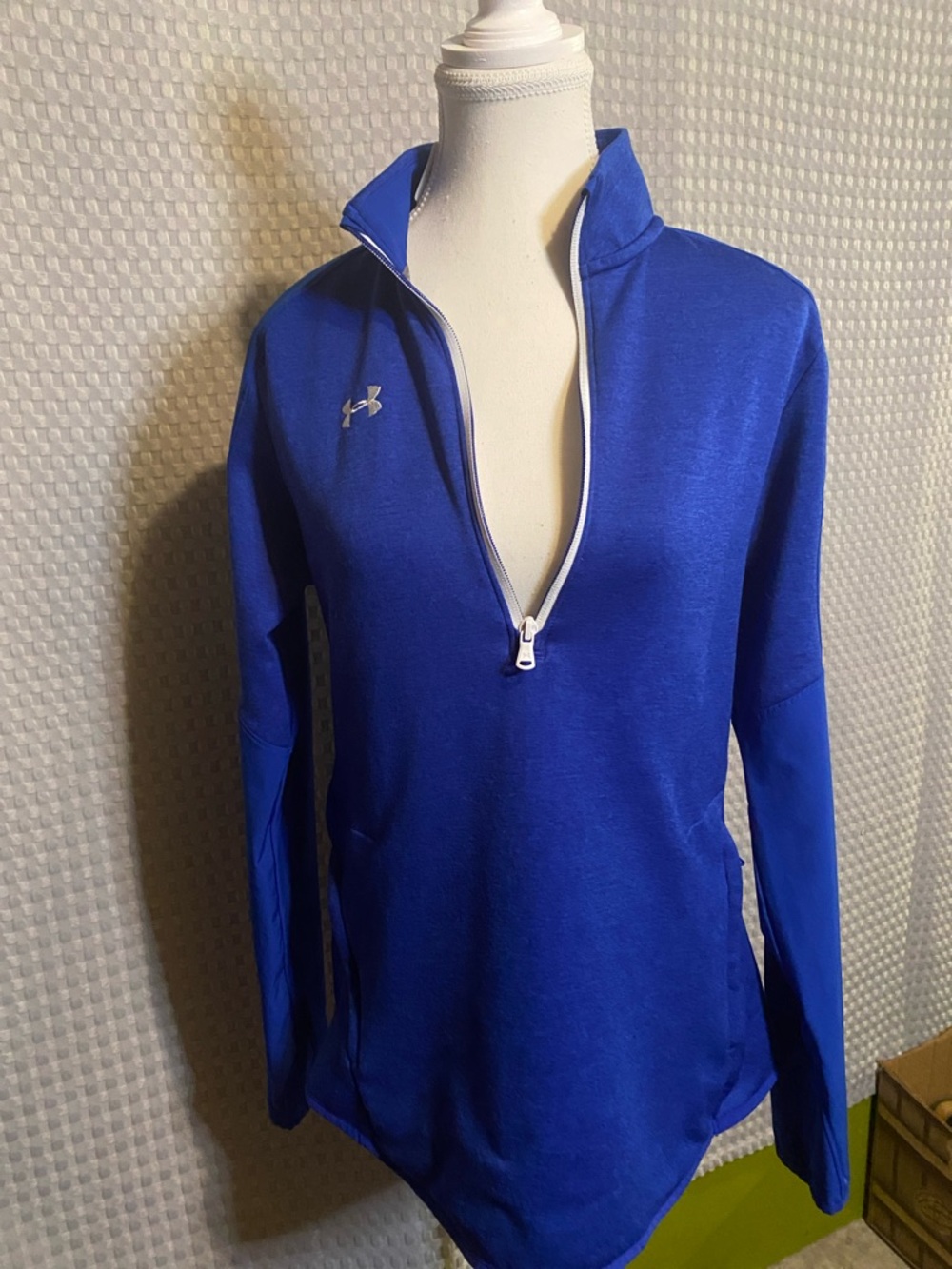 Under Armour Women’s Royal Blue Quarter-Zip Pullover